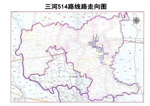 三河市514路線路圖