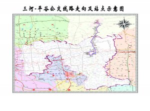 三河至平谷公交線路圖